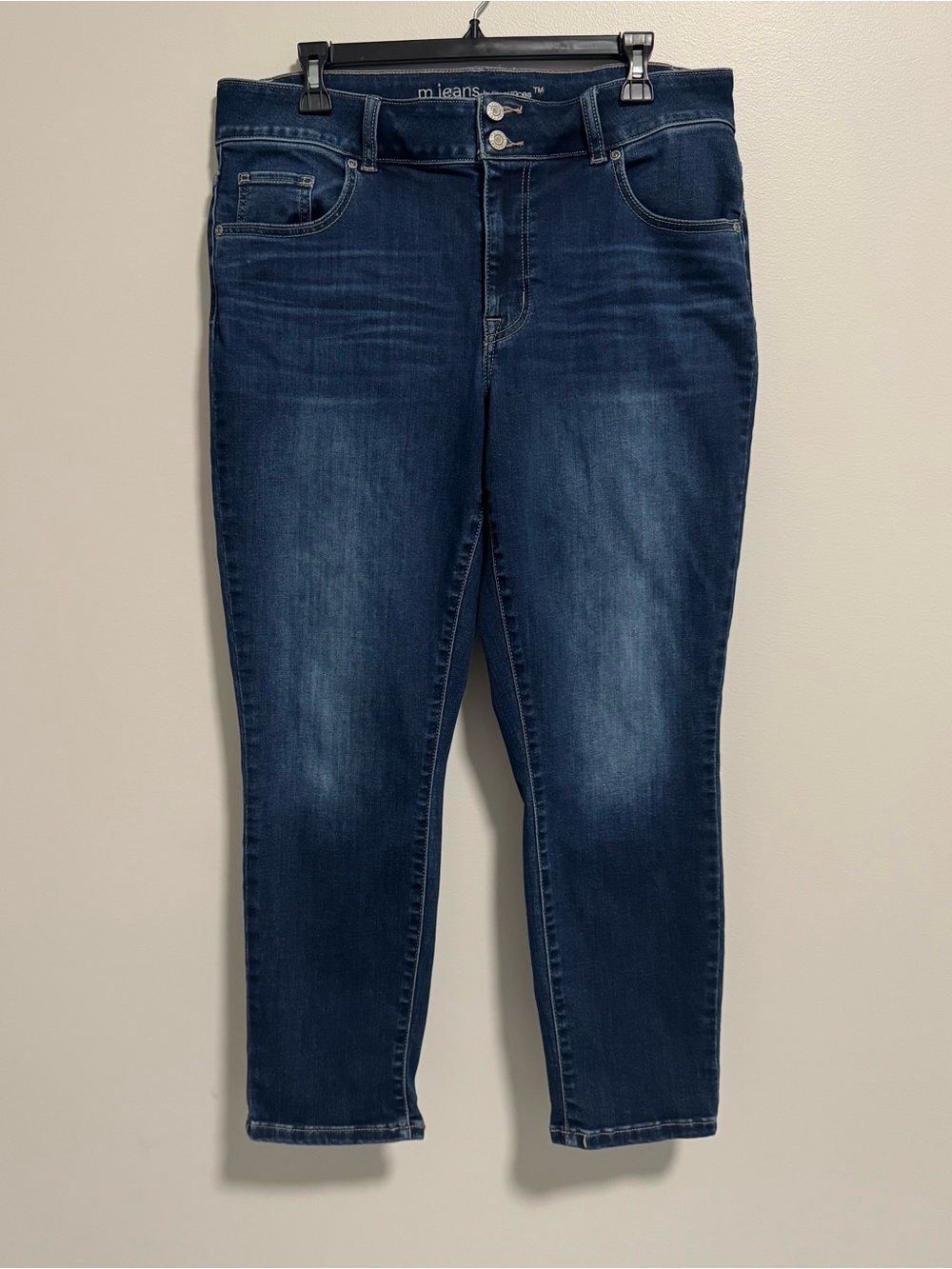 Maurices M Jeans High Rise Skinny Jeans Dark Wash Size 14W